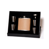 Custom Leatherette Flask Set - Nexus Engraving LLC