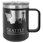Coffee Mug - Seattle, WA - Nexus Engraving LLC